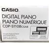 Image 2 : Casio Digital Piano CDP-S110B Csab includes Keyboard Stand and Padded Bench