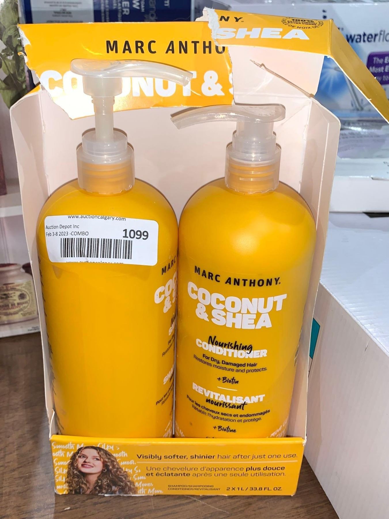 Marc Anthony Coconut & Shea Shampoo & Conditioner 2x1L