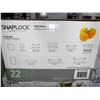 Image 2 : SnapLock Clear by Accent Food Storage Set 22pcs