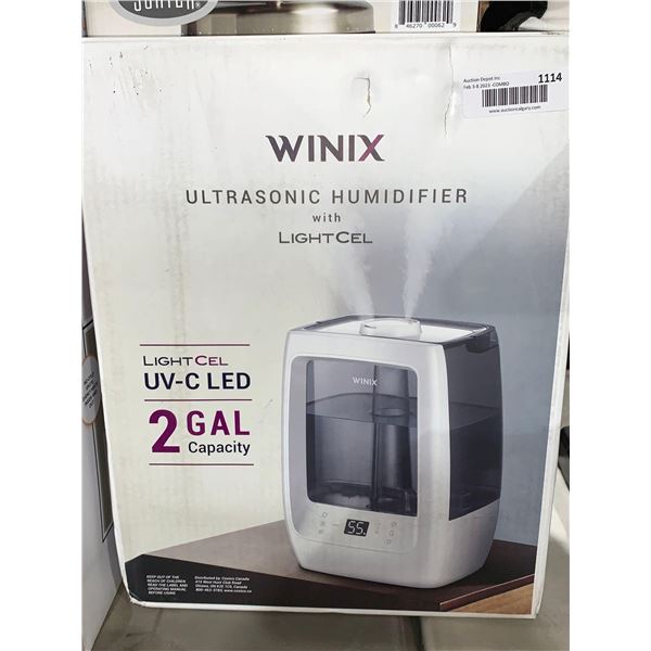 Winix Ultrasonic Humidifier with LightCel 2 Gal Capacity