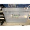 Image 1 : InstaView by Greenmade Handle Locking Storage Bins lot of 3