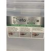 Image 2 : InstaView by Greenmade Handle Locking Storage Bins lot of 3