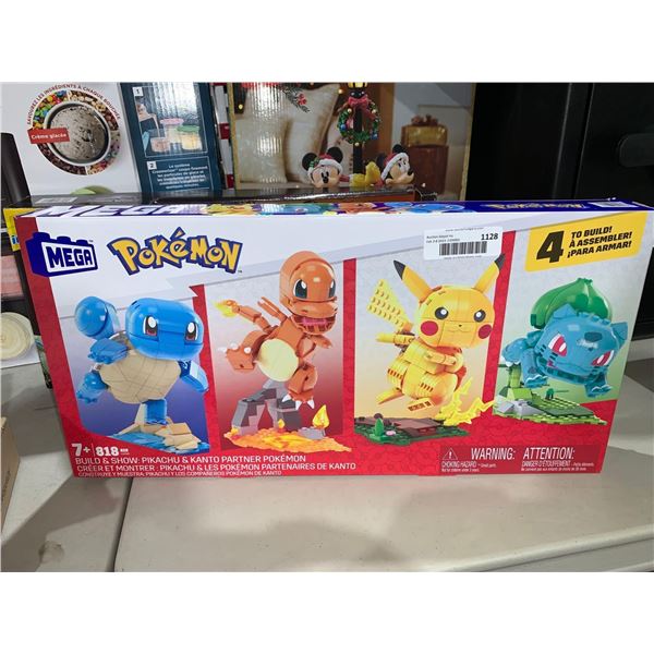 Mega Pokemon 4 to Build Pikachu & Kanto Builder Set
