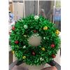 Image 2 : Holiday Living Christmas Wreaths 18" Case of 10 in 3 colors