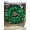 Image 1 : Holiday Living Hanging Christmas Wreath 17" Case of 12 3 colors)