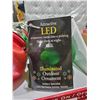 Image 2 : Lot of 12 Light Up LED Over Sized Outdoor Christmas Ornaments