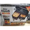 Image 1 : Ninja Foodi 2 Basket Air Fryer  2 - 4 Qt Baskets
