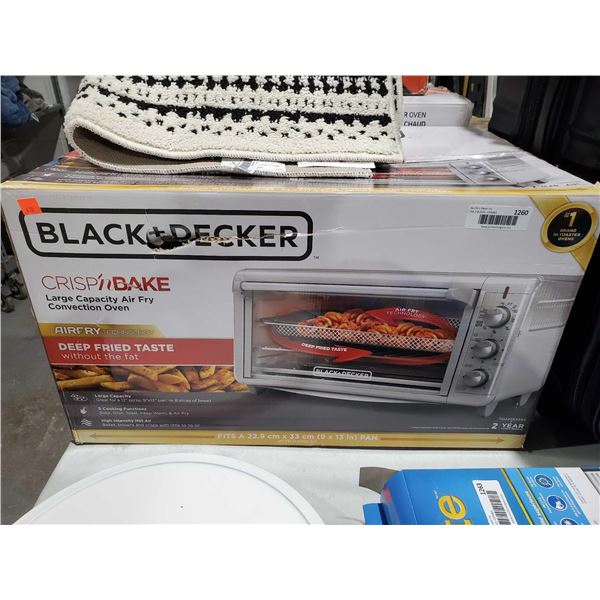 Black & Decker Crisp n Bake Large Capasity Convection oven / Air Fryer