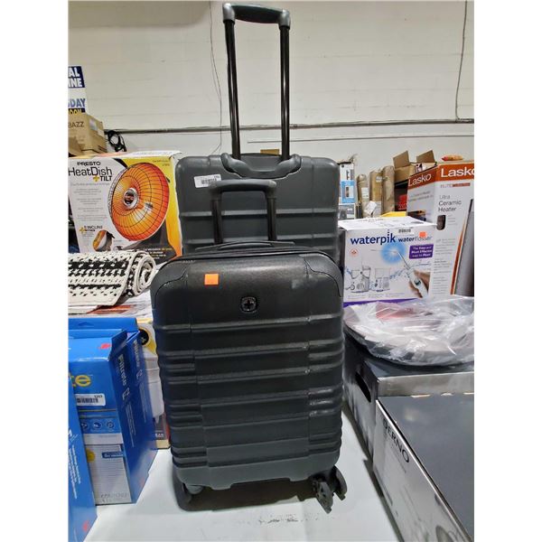 Set of 2 Hard Shell Swiss Brand Rolling Luggage