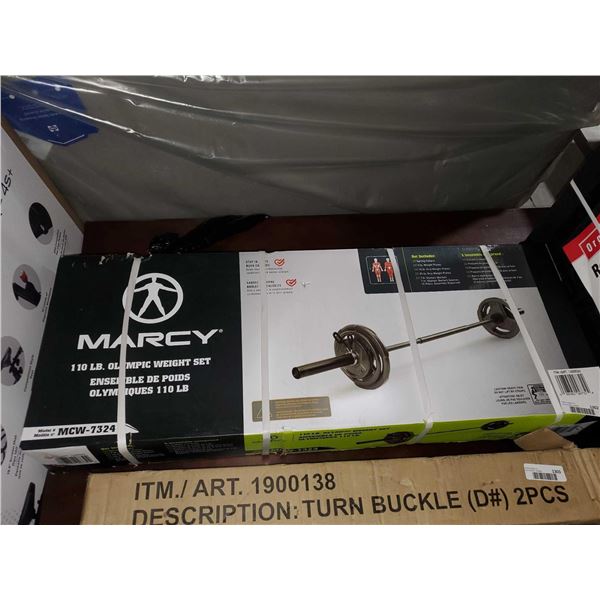 Marcy 110 Lb Olympic Weight Set Model MCW-7324