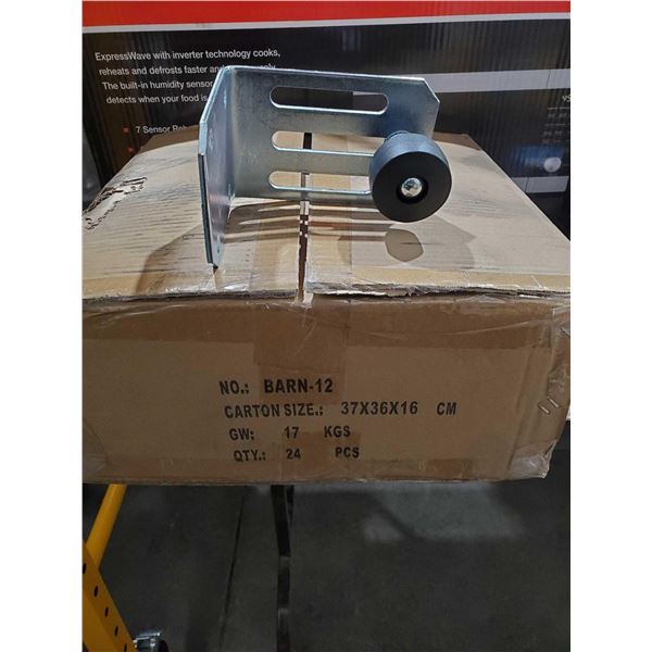 SGA Simple Door Guide with a Wheel Barn Door System Lot of 24