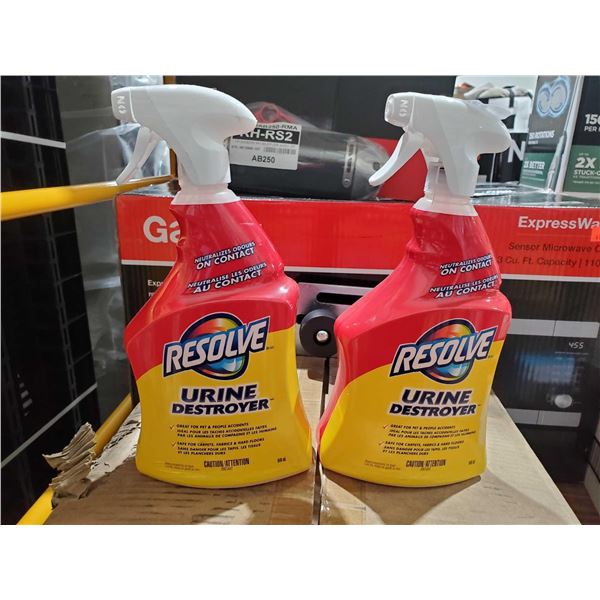 Resolve Urine Destroyer Spray 2x948ml