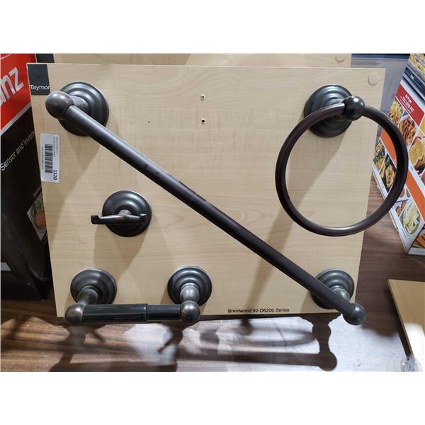 Taymor Brentwood Series Bathroom Accessory Fixtures -Display Set