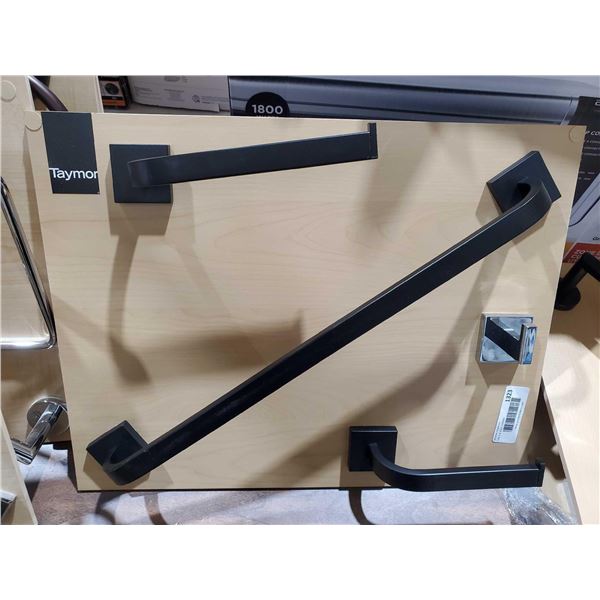 Taymor Allusion Series Bathroom Accessory Fixtures -Display Set