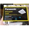 Image 2 : Panasonic Whisper Thin Pick A Flow Bathroom Ventilation Fan