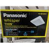 Image 2 : Panasonic Whisper Thin Pick A Flow Bathroom Ventilation Fan