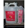 Image 1 : Ecos plant powered dissoap grapefruit scent 3.79 l plus bonus 739 ml bottle