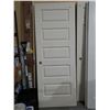 Image 1 : White Interior Door with Pre-drilled Handle Hole 80x30"