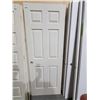 Image 1 : White Interior Door with Pre-drilled Handle Hole 80x30"
