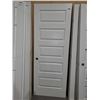 Image 1 : White Interior Door with Pre-drilled Handle Hole 80x30"