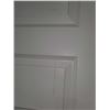 Image 2 : White Interior Door 80x24" - Minor Paint Drip on one side as shown in photo