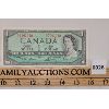 Image 1 : 1954 CANADIAN $1 BANKNOTE
