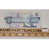 Image 1 : 1986 CANADIAN $5 BANKNOTE 