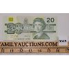 Image 1 : 1991 CANADIAN $20 BANKNOTE