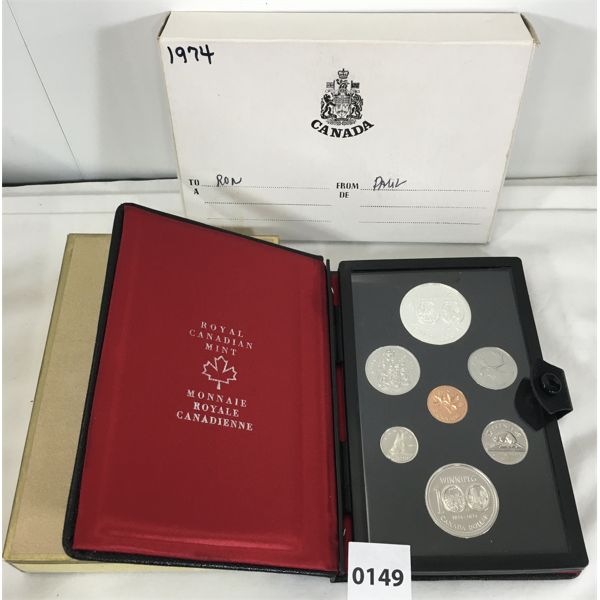 1974 CANADA RCM DOUBLE DOLLAR PROOF SET