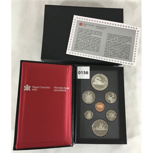 1986 CANADA RCM DOUBLE DOLLAR PROOF SET