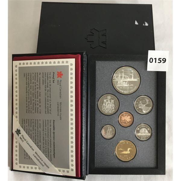 1991 CANADA RCM DOUBLE DOLLAR PROOF SET