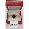 Image 1 : 10K GOLD & BLOOD STONE RING - SZ 7