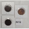 Image 2 : LOT OF 3 - CANADIAN LARGE PENNIES - 1876 H, 1882 H & 1884