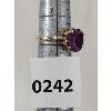 Image 2 : 10K GOLD WOMENS AMETHYST (?) RING SZ 7.75