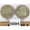 Image 1 : LOT OF 2- 1968 & 1962 - CANADIAN SILVER DOLLARS