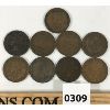Image 2 : LOT OF 9 - CANADIAN LARGE CENTS - 1888-1920