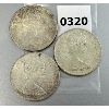 Image 2 : LOT OF 3- 1965 CANADIAN SILVER DOLLARS