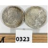 Image 2 : LOT OF 2 - 1867-1967 CANADIAN SILVER DOLLARS