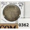 Image 1 : 1967 CHOICE CANADA SILVER DOLLAR