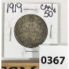 Image 1 : 1919 CANADA SILVER 50 CENT PC