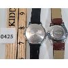 Image 2 : LOT OF 2 - TIMEX LEATHER BANDED WRIST WATCHES