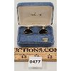 Image 1 : PAIR OF ANSON GENUINE DIAMOND CUFFLINKS 