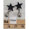 Image 1 : STERLING SILVER STAR CLIP ON EARRINGS