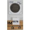 Image 1 : 1939 CANADIAN SILVER DOLLAR