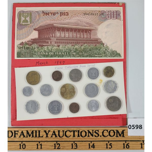 1997 COINS OF ISRAEL SET