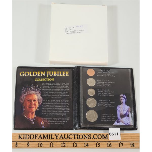 2002 CANADA GOLDEN JUBILEE COIN SET