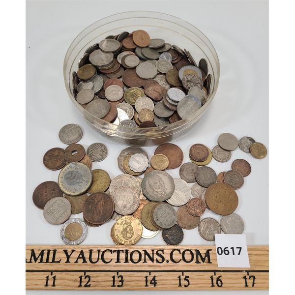 JOB LOT - MISC WORLD COINS 