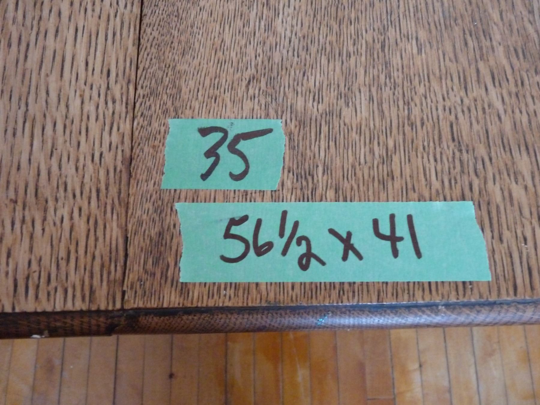 Wood drop leaf table with barley twist legs , Top needs to be refinished