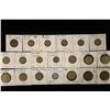 Image 1 : 20 ASSORTED FRANCE COINS: 5-FIVE CENTIMES, 5-TEN