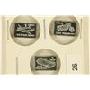 Image 1 : 3-1 GRAM SILVER PF INGOTS: MOTORCYCLE,